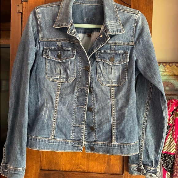 Kut from the Kloth Jackets & Blazers - Kut from the Kloth Light Blue Denim Jacket - Women's Jean Coat